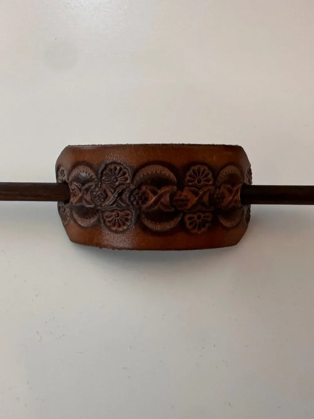 Set of 3 Leather Hair Accessories